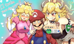 超级玛丽漫画,勇闯蘑菇王国，挑战极限的冒险之旅